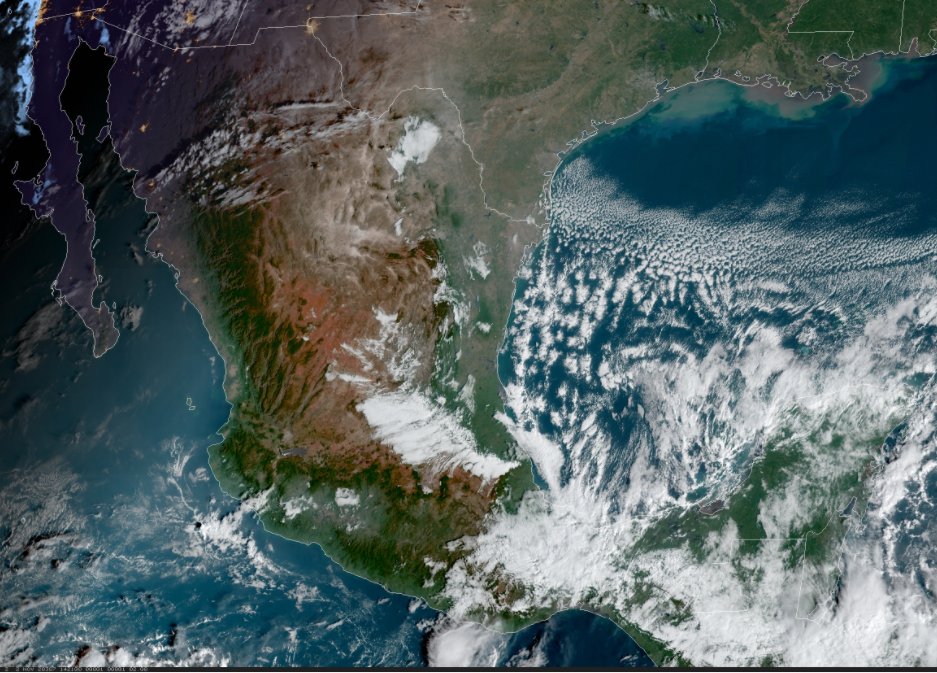 Frente frio 11 en Yucatan