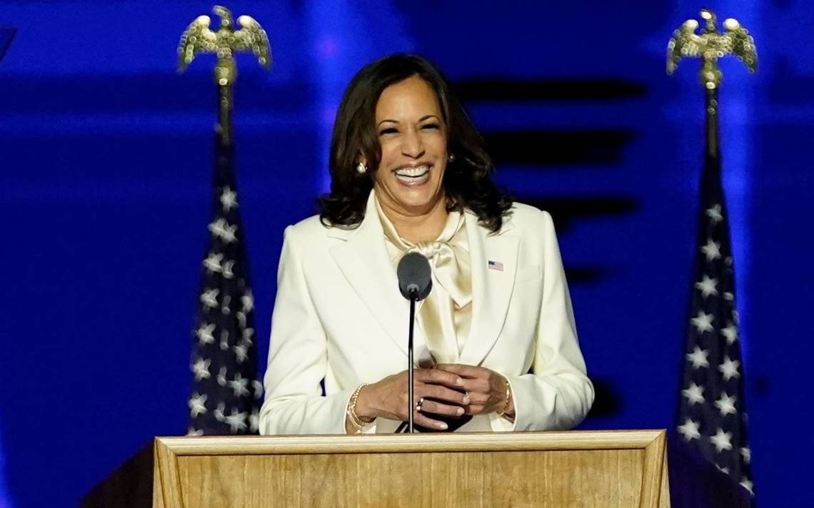 Kamala Harris primer discurso vicepresidenta electa