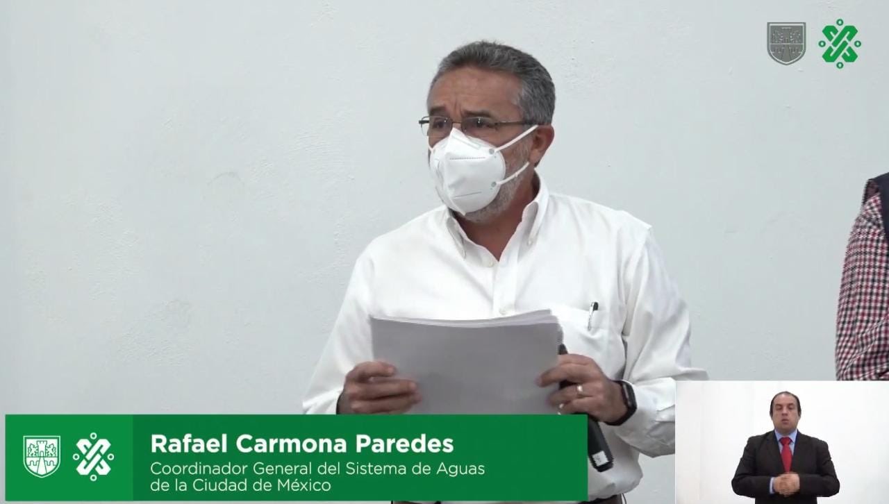 Rafael Carmona, titular de la Sacmex, da positivo a Covid-19