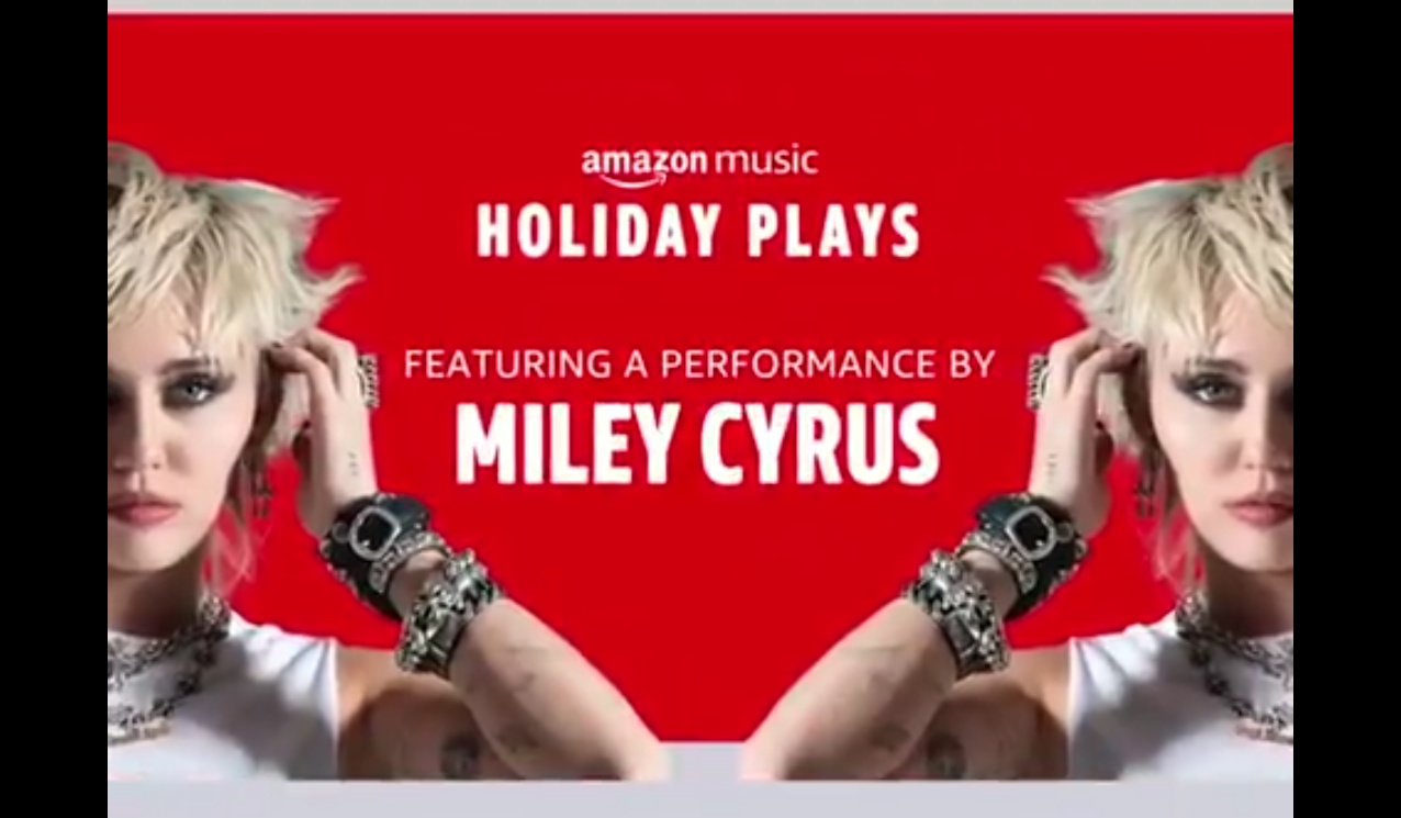 Miley Cyrus y Lil Nas X, en especial navideño de Amazon Music