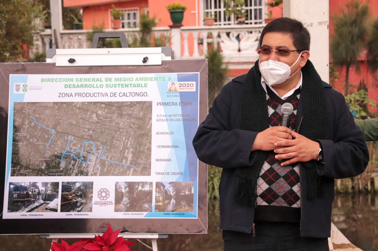 José Carlos Acosta Ruiz, alcalde de Xochimilco, da positivo a Covid-19