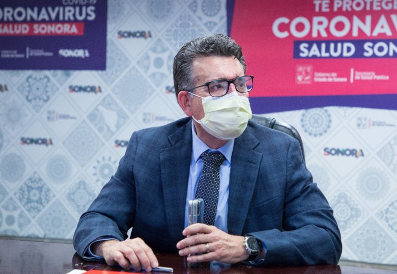 Secretario de Salud en Sonora da positivo a Covid por segunda ocasión