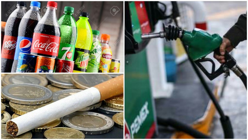 gasolinas y cigarros aumentarán de precio