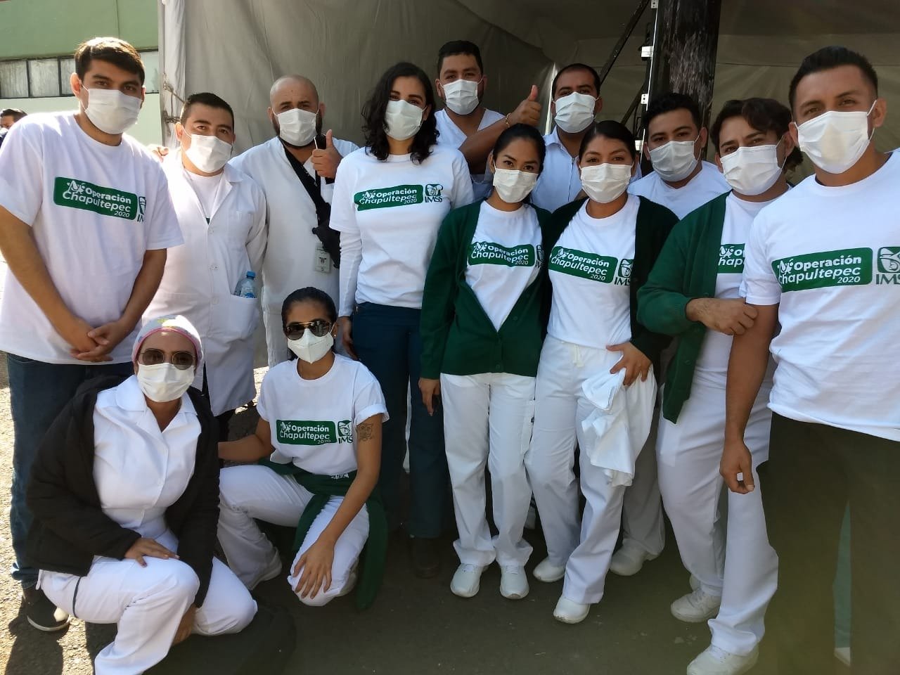 26 entidades han enviado médicos para apoyar en hospitales de la CDMX