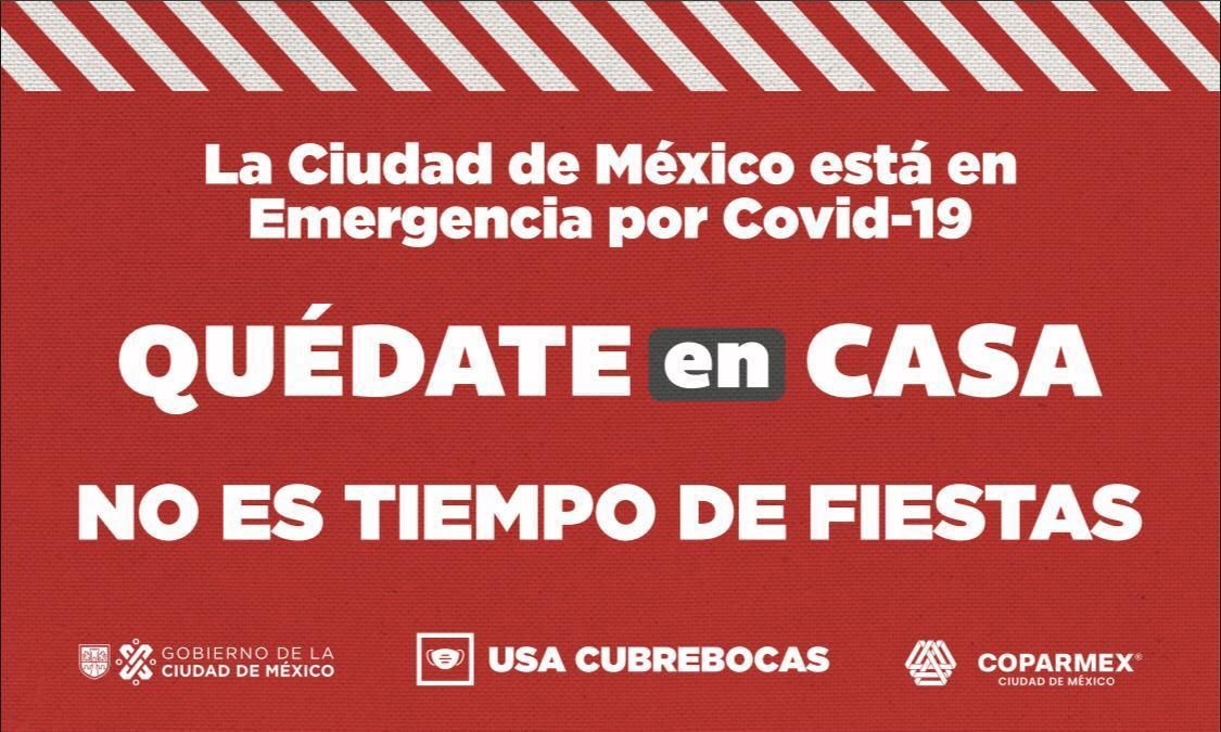 Coparmex CDMX y el Gobierno de la Ciudad de México implementan campaña de concientización ciudadana para evitar contagios por Covid-19