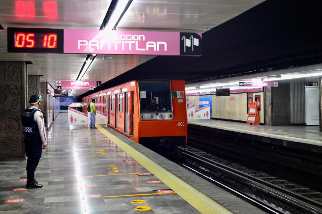 L1 del Metro reanuda operaciones, con 30% de capacidad