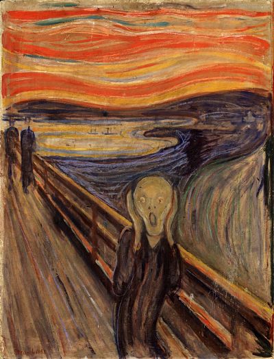 Conoce el mensaje oculto en ‘El Grito’ escrito por Edvard Munch