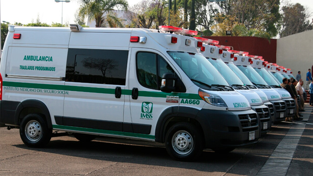 IMSS ambulancias de traslado