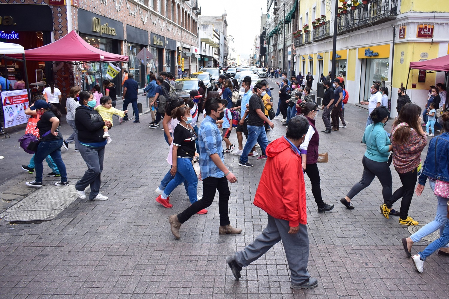 Puebla regresó a semáforo rojo