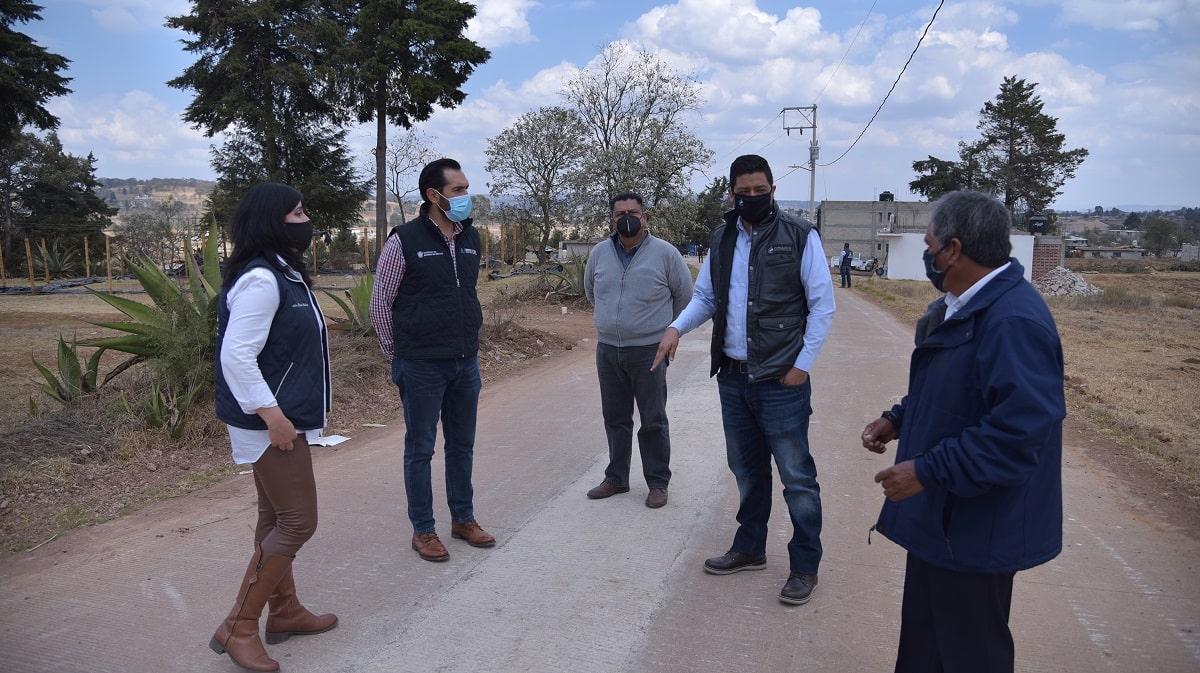 Beneficia GEM con obra de drenaje a la comunidad indígena de San Felipe Coamango, municipio Chapa de Mota