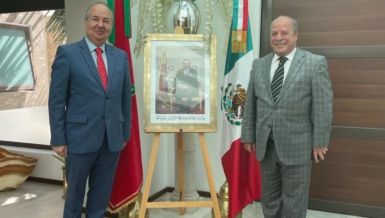 Fortalecen lazos de amistad embajadores de Marruecos e Israel en México