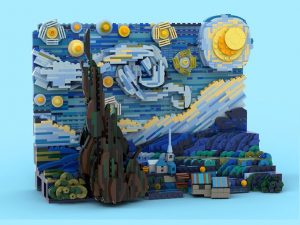 LEGO lanzará un set de “La Noche Estrellada” de van Gogh