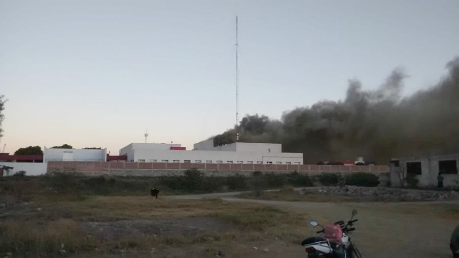 Se incendia hospital en Hidalgo que atiende pacientes con Covid-19