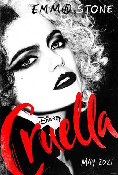 Disney ya liberó el póster oficial del live-action “Cruella”