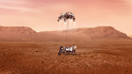 Rover Perseverance aterriza en Marte