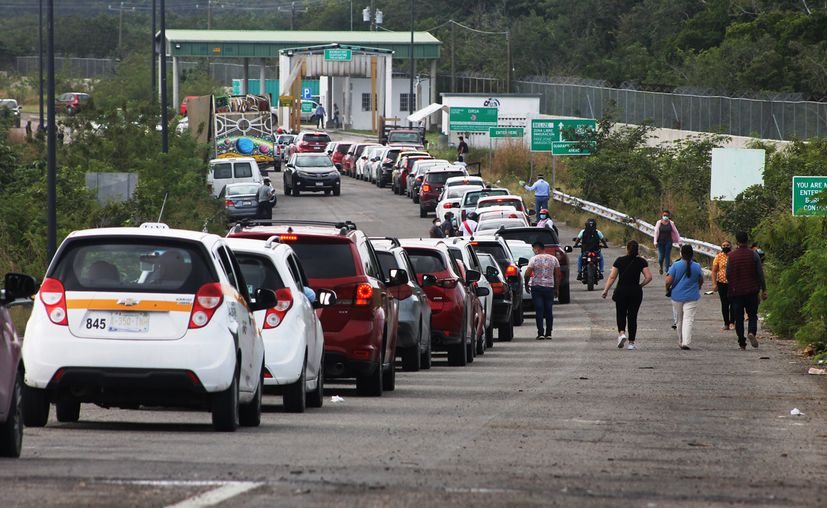 Instalan punto de revisión para la Zona Libre de Chetumal