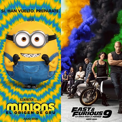 ‘Fast & Furious 9’ y ‘Minions: The Rise of Gru’ retrasan lanzamiento