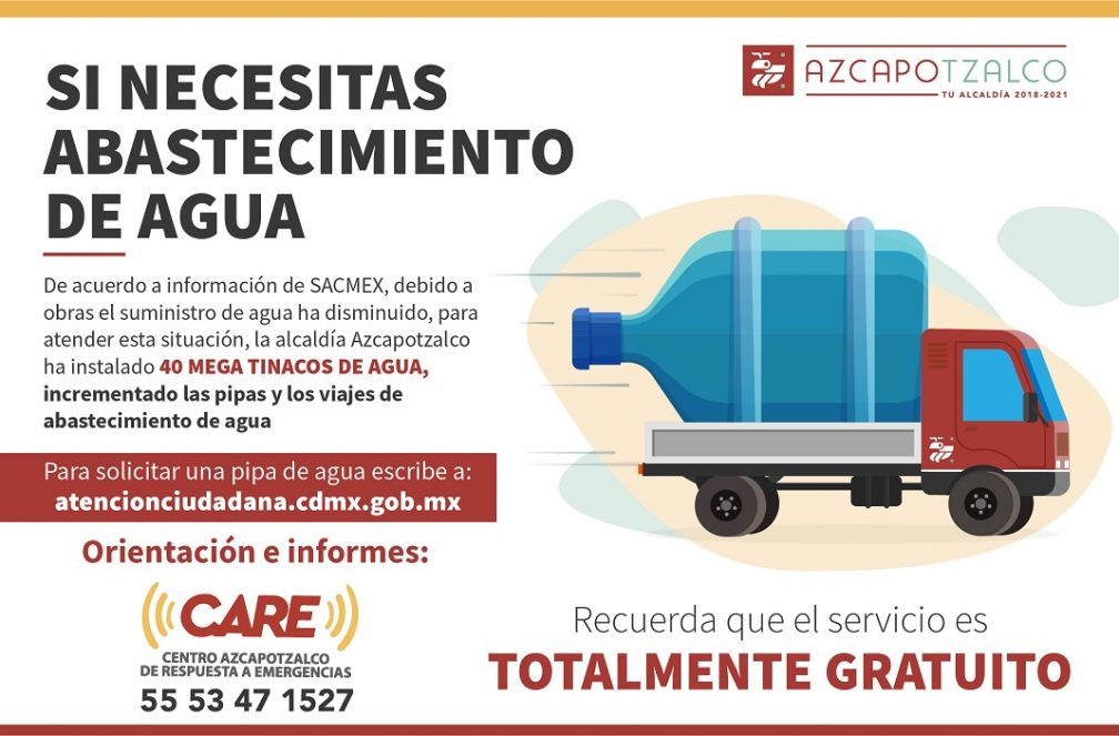 Azcapotzalco implementa programa emergente