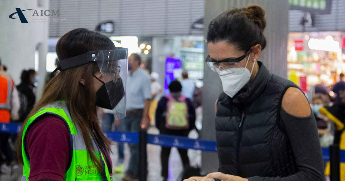 Reforzará AICM medidas anticovid y Programa Sana Distancia en vacaciones de Semana Santa