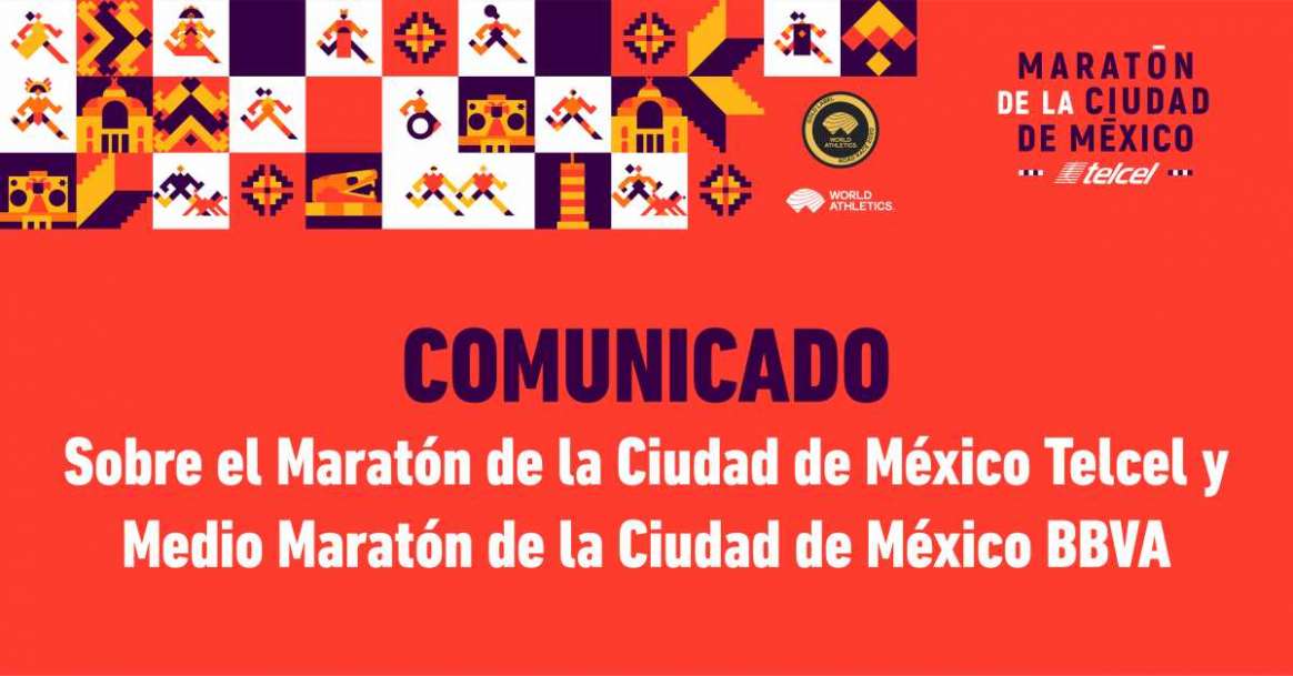Posponen Maratón y Medio Maratón de la CDMX