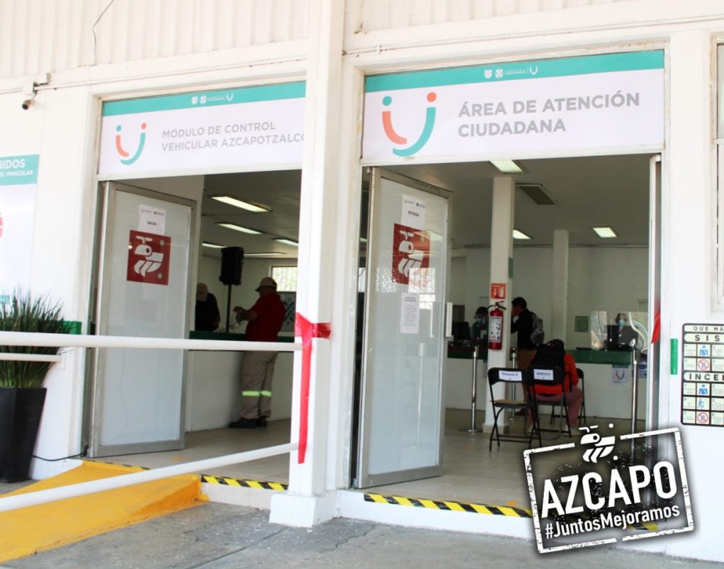Semovi inaugura módulo vehicular en Azcapotzalco