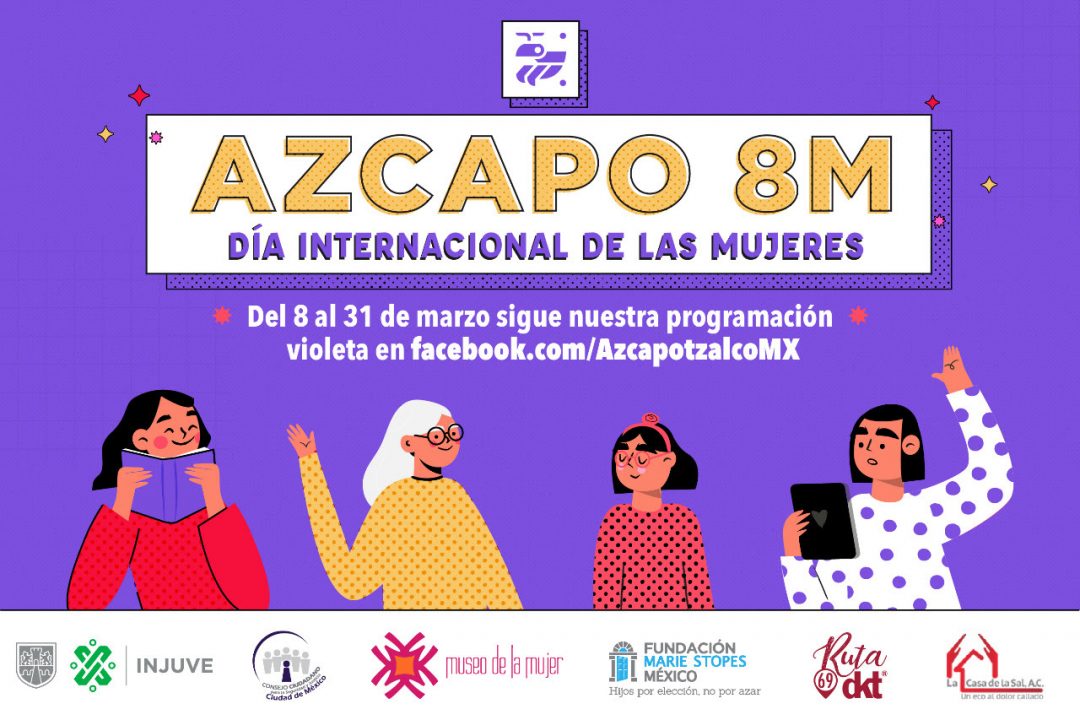 Azcapotzalco conmemora el Día Internacional de las Mujeres con actividades en todo marzo