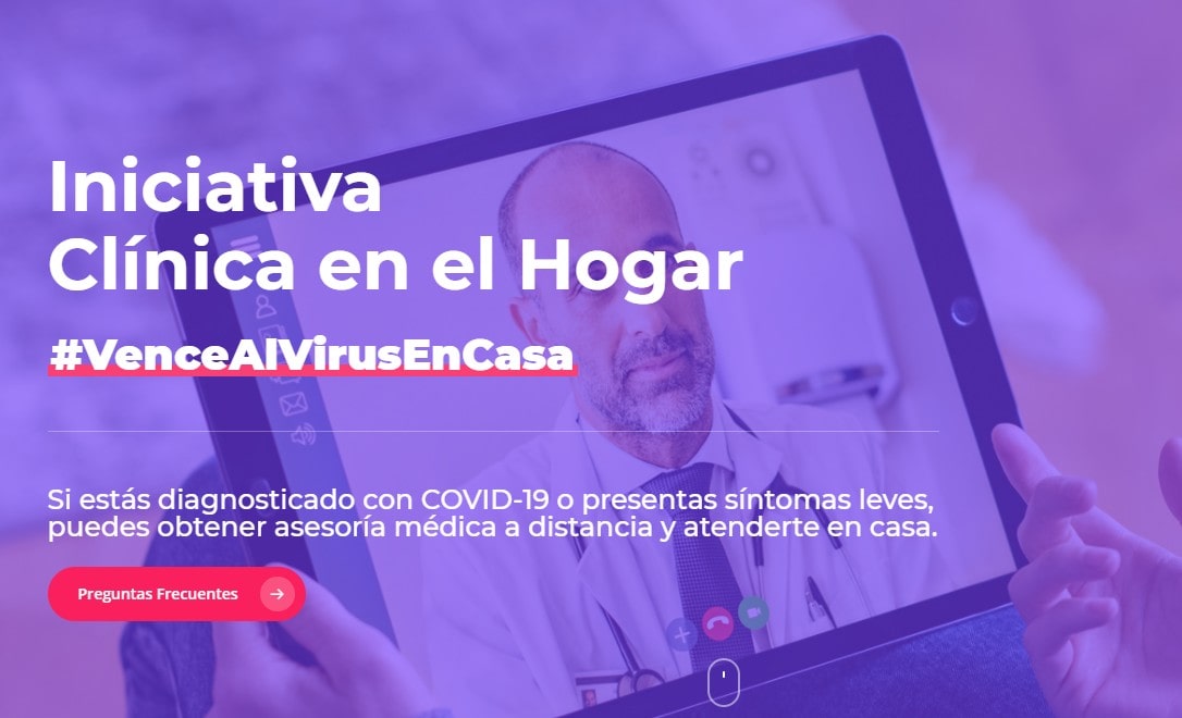 Presentan plataforma Clínica en el Hogar para orientar sobre COVID-19