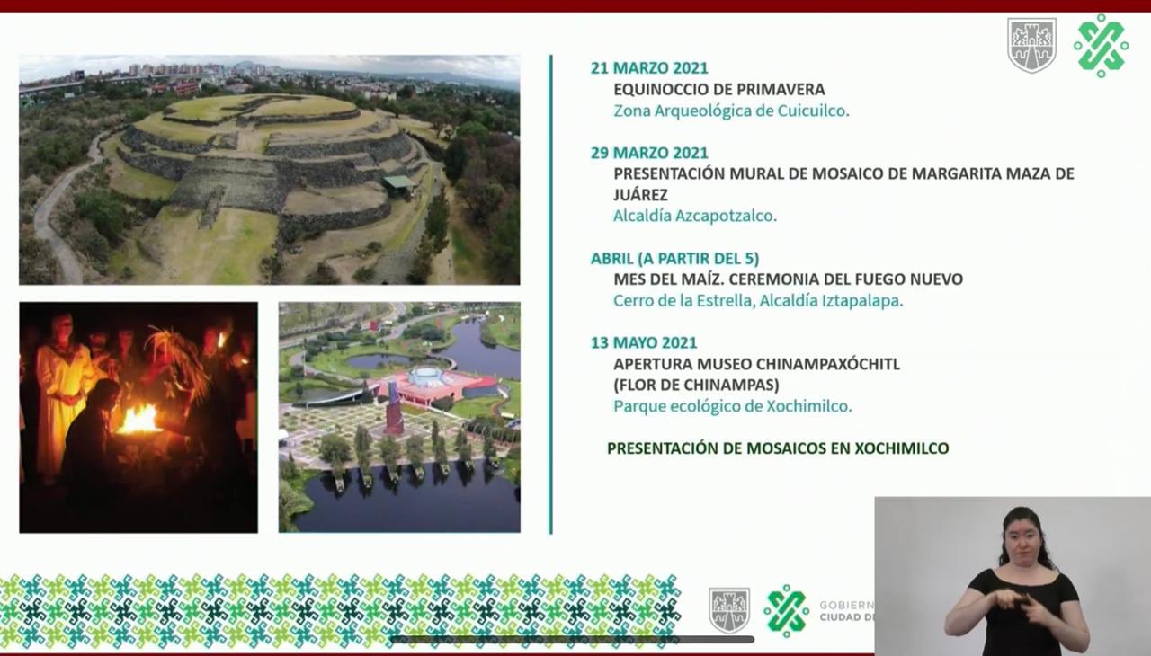 programa de conmemoración por los siete siglos de historia de México-Tenochtitlán