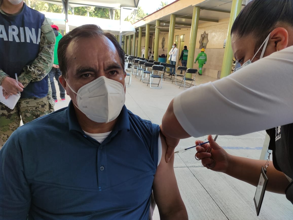 vacunación anticovid en adultos mayores de Tlalpan y Coyoacán