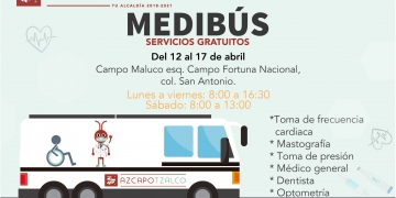 Con Medibús y Unidad Covid, Azcapotzalco acerca servicios médicos gratuitos a los chintolos