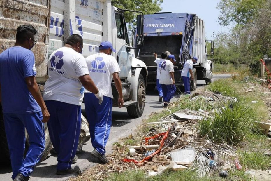 Recolección de basura en Mérida no se suspenderá el 1 de mayo