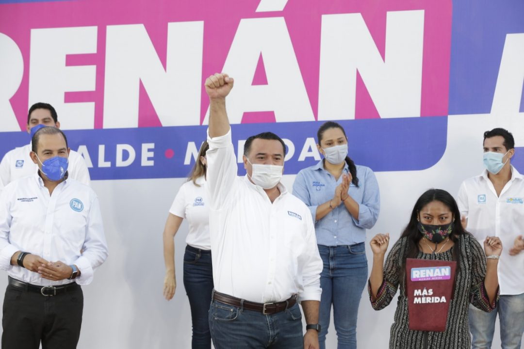 Renán Barrera arranca su campaña por la alcaldía de Mérida, Yucatán