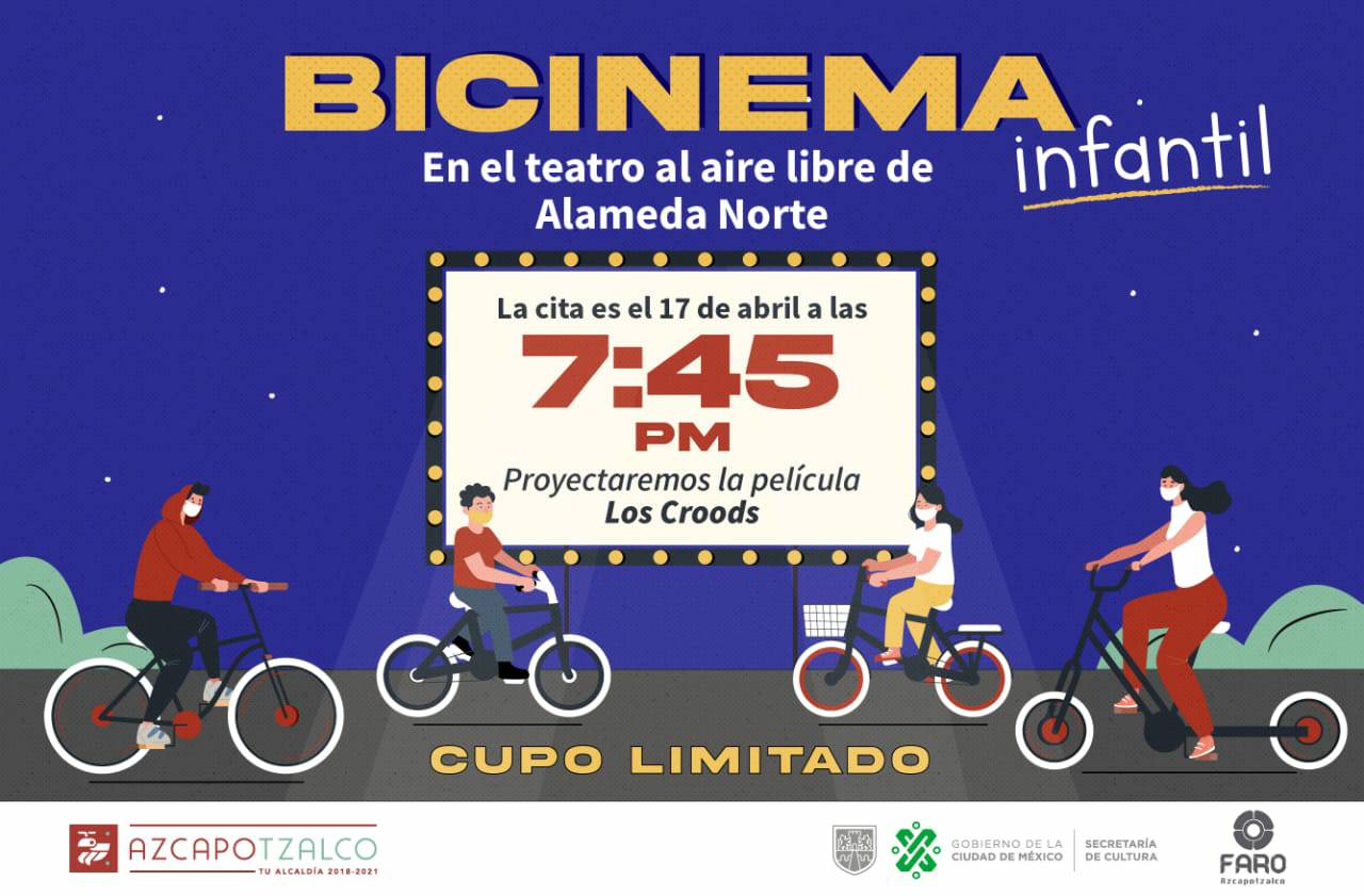 bicicinema en azcapotzalco