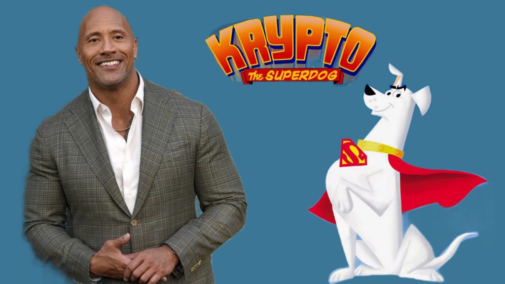 Dwayne Johnson dará voz a ‘Krypto’ el Superdog en ‘DC League of Super-Pets’