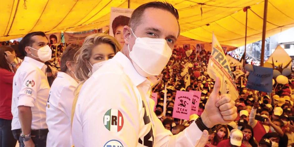 Adrián Rubalcava cierra campaña en Cuajimalpa