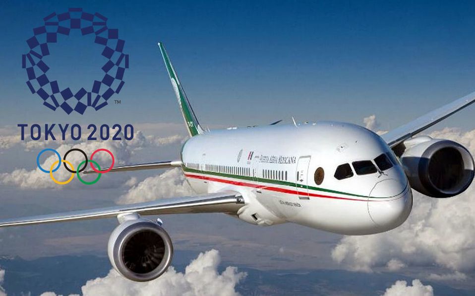 Avión presidencial llevará a deportistas a los Juegos Olímpicos de Tokio