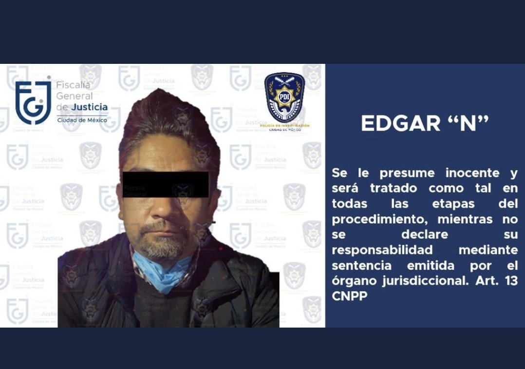 Edgar Tungüí es detenido en CDMX