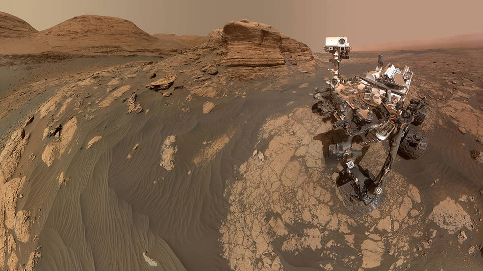 Rover Curiosity de la NASA se hace selfie en ‘Mont Mercou’