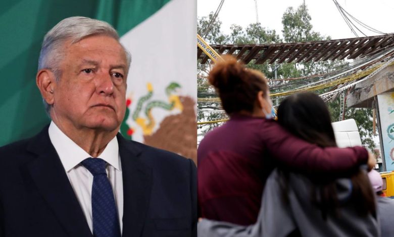 López Obrador pide perdón a víctimas del desplome en Línea 12 del Metro