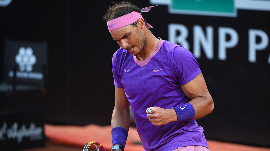 Nadal gana competencia contra Jannik Sinner en el ATP Masters 1000 de Roma