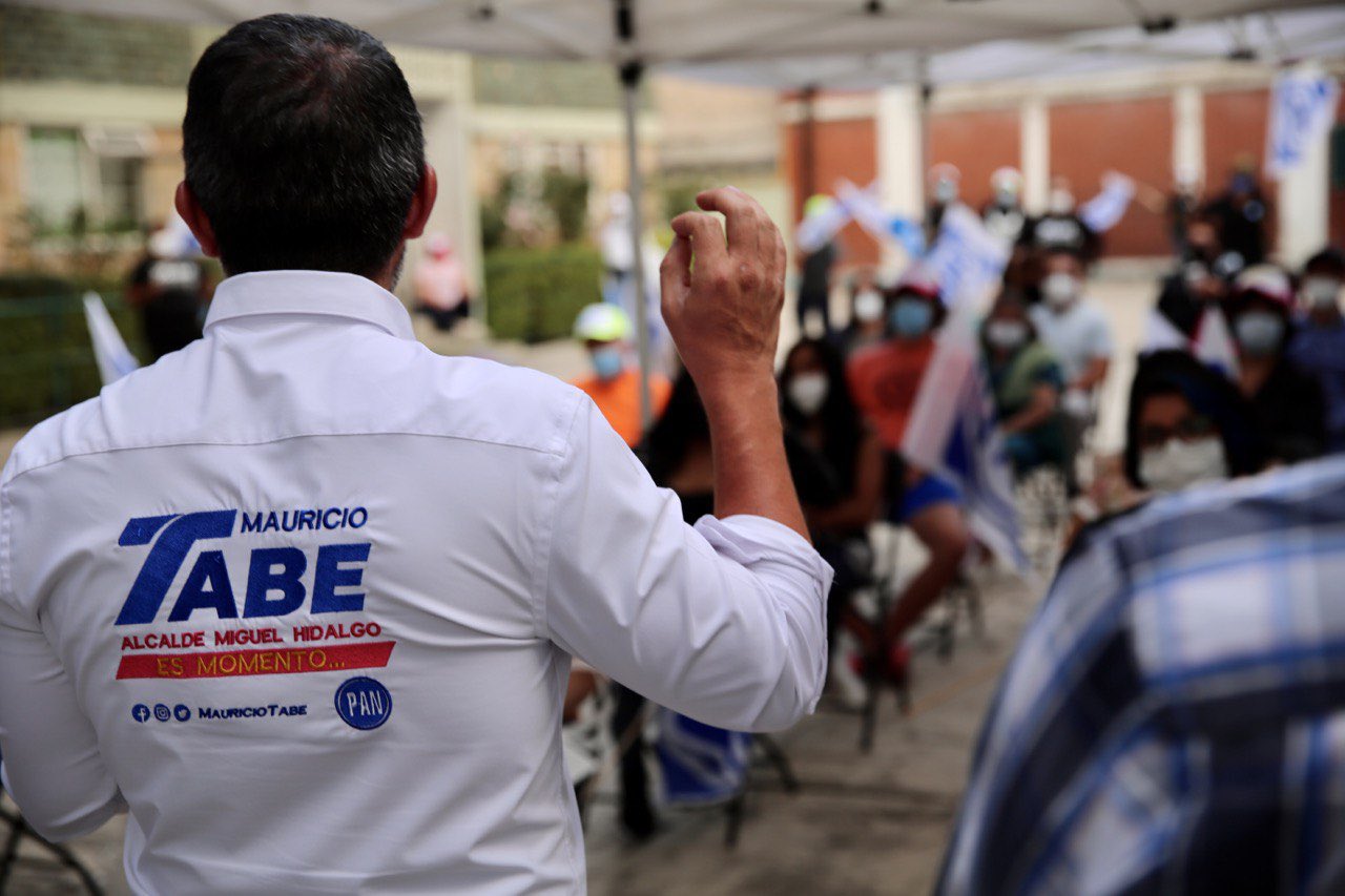 Mauricio Tabe a la cabeza en la Miguel Hidalgo2