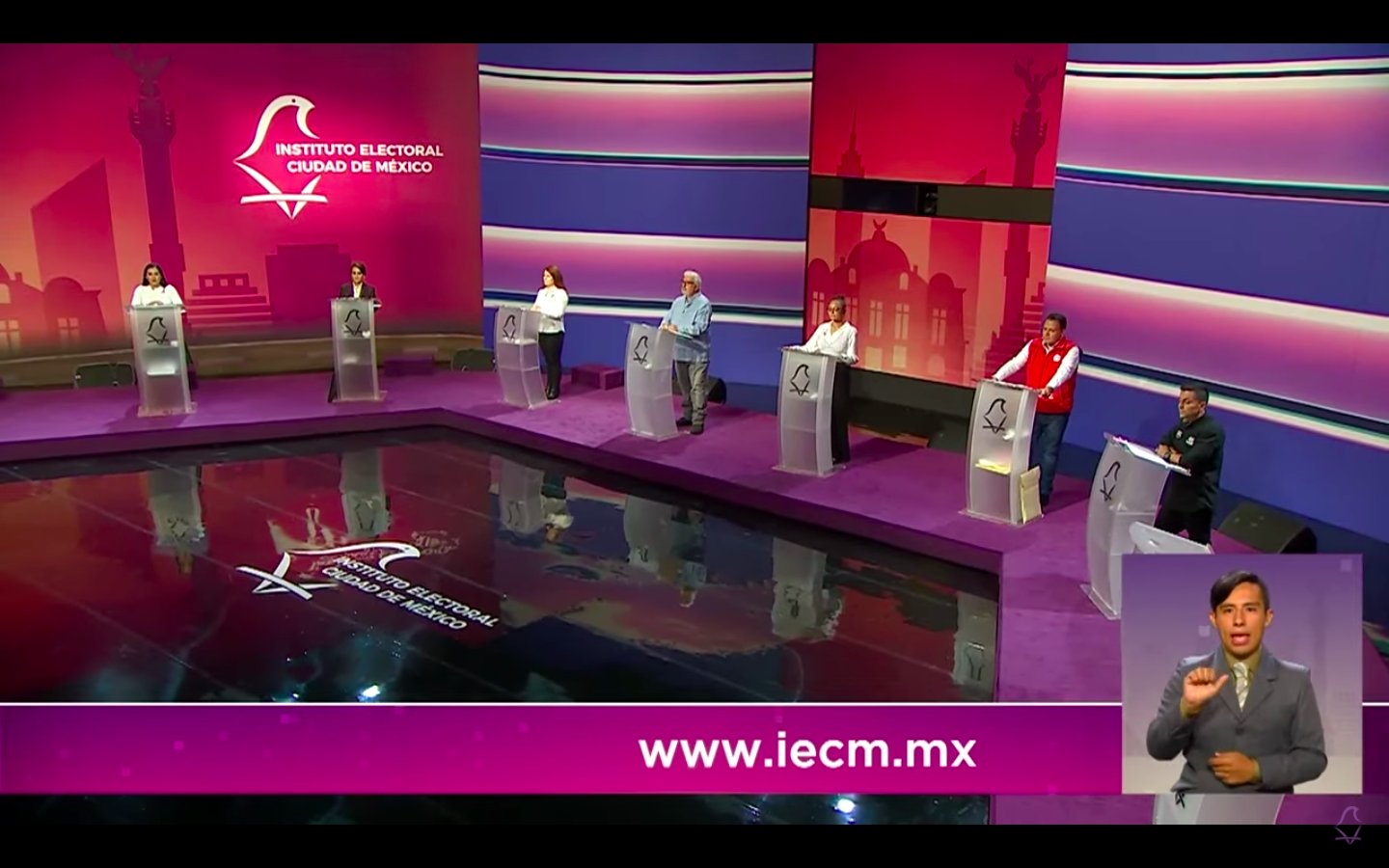 debate de candidatos a la alcaldía Cuauhtémoc