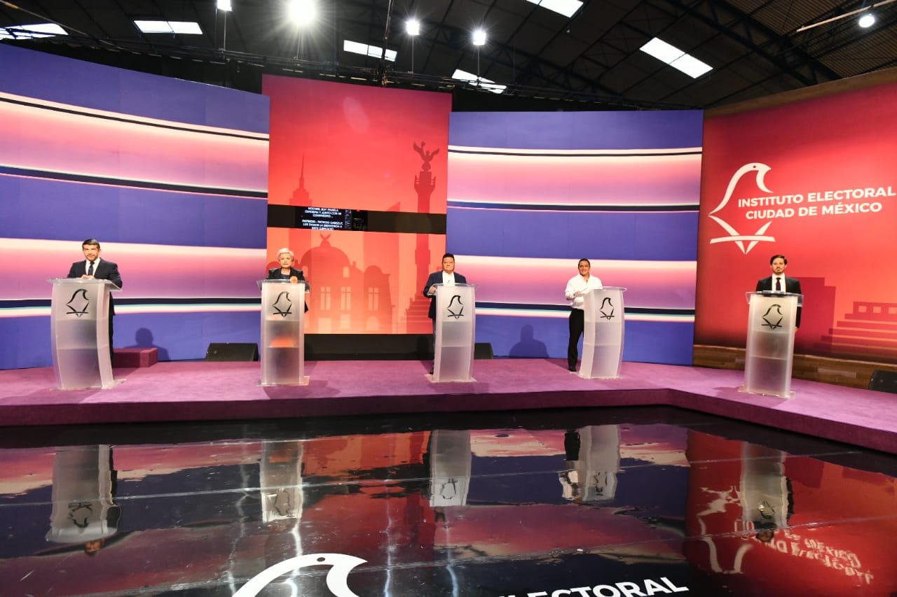 debate entre candidatos a la alcaldía Miguel Hidalgo