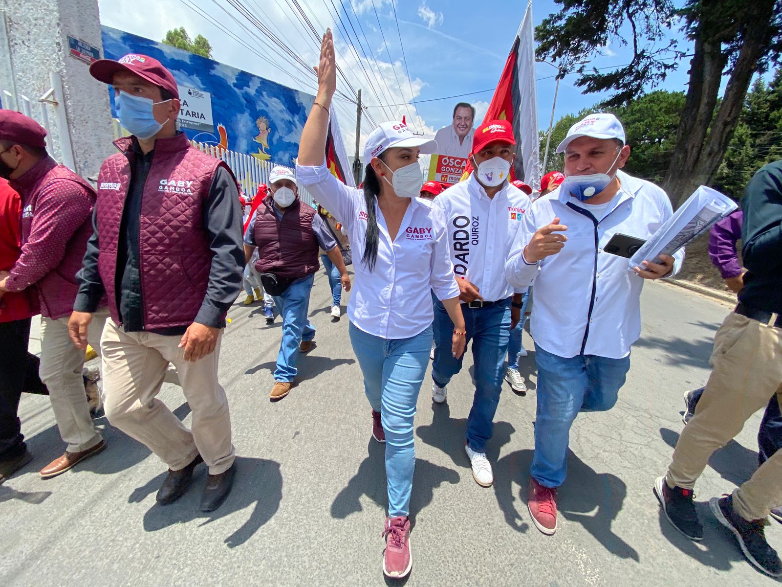 No permitiremos el regreso a Metepec de la mafia de la corrupción que representa el PRIAN: Gaby Gamboa