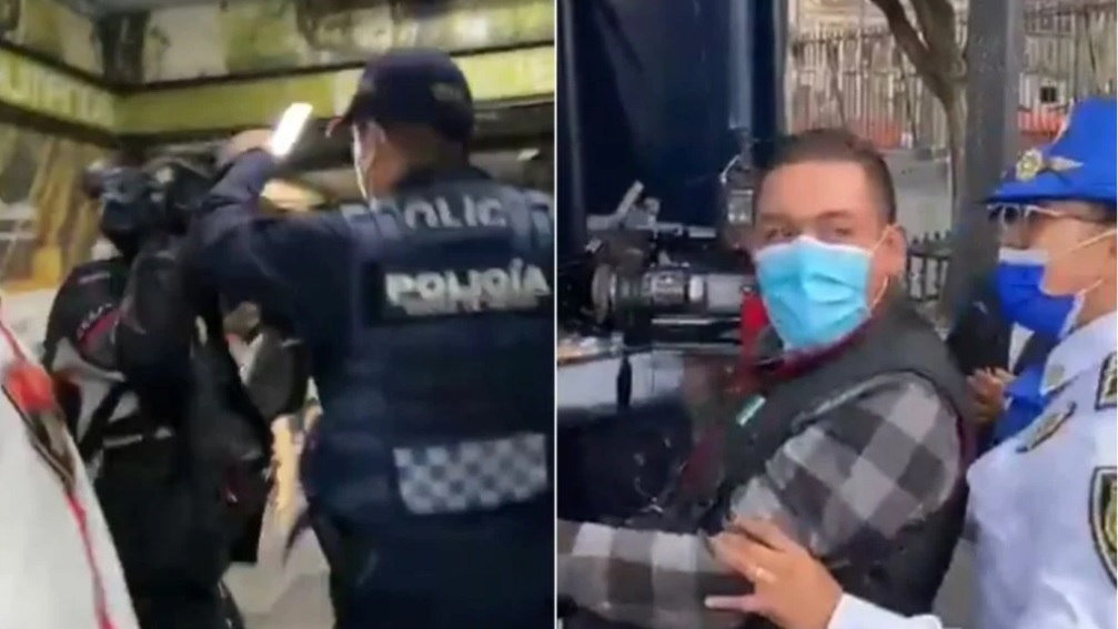 Policías de la CDMX detienen a reporteros