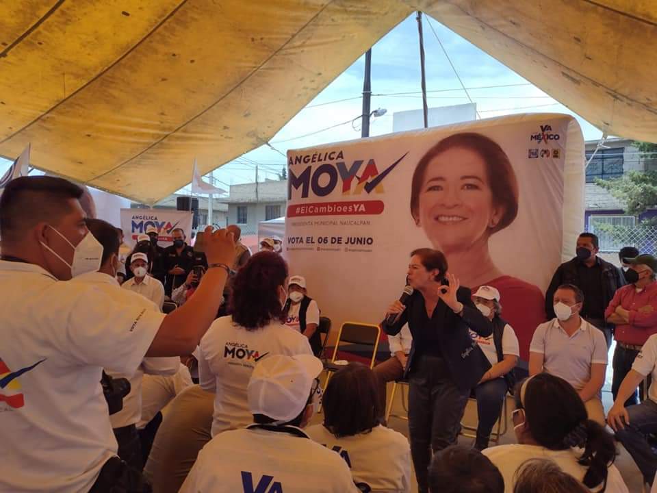 ¡Ya! es tiempo de votar por la libertad, paz y prosperidad de Naucalpan: Angélica Moya