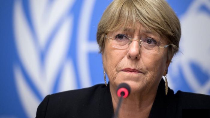 La Alta Comisionada de Naciones Unidas (ONU), Michelle Bachelet denunció los altos niveles de violencia en México durante las elecciones.