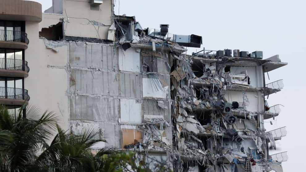 La cifra de muertes por el derrumbe del edificio de Surfside, en Miami-Dade, aumentó a 18, tras localizar los cuerpos sin vida de dos niños.