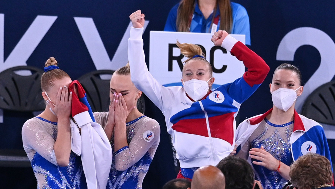 Gimnastas rusas ganan oro por primera vez en la historia