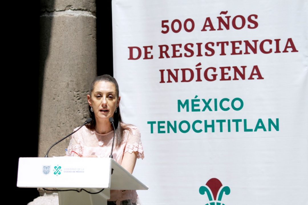 CDMX anuncia actividades por los 500 años de Resistencia Indígena México-Tenochtitlan